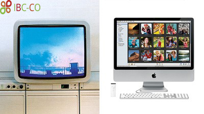 آی مک 24 (iMac 24) و تلویزیون آتلیه (Atelier) براون